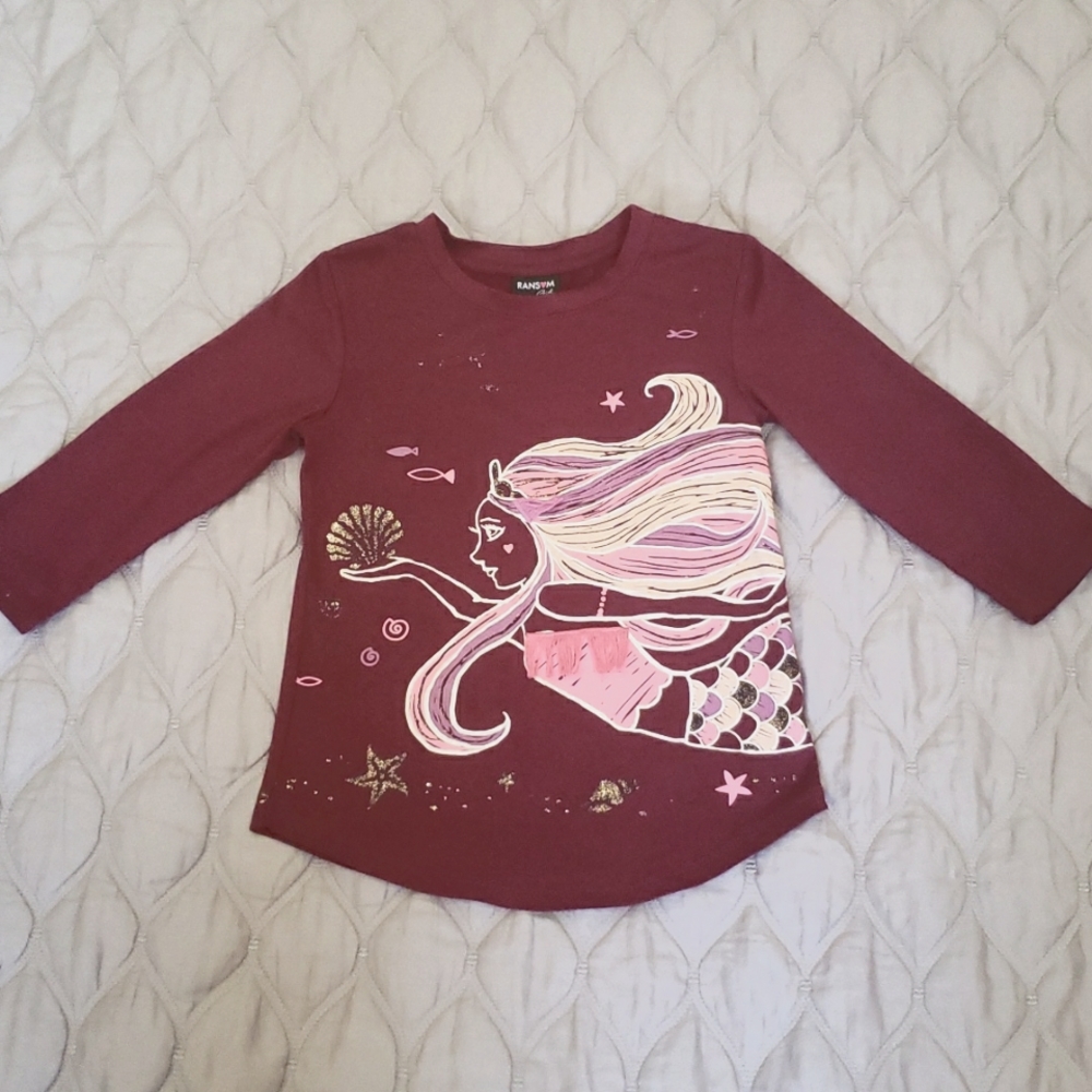 Cute Mermaid girls top
